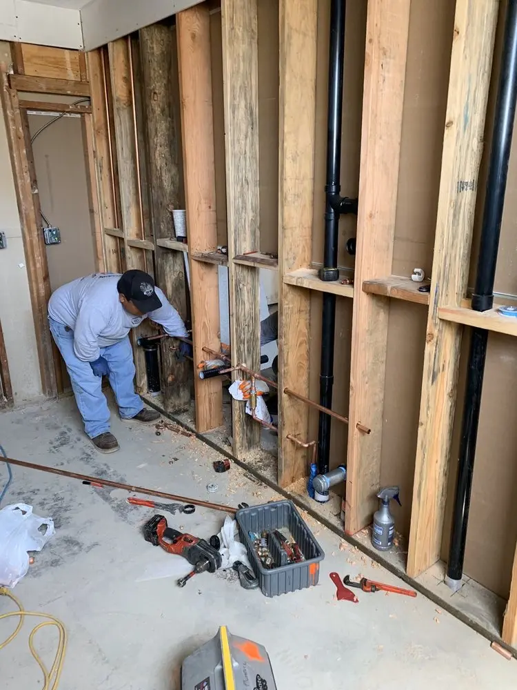 Commercial rough-in plumbing for Trenchless Sewer Repair in Toms Creek